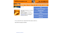 Desktop Screenshot of copytechnologies.co.uk